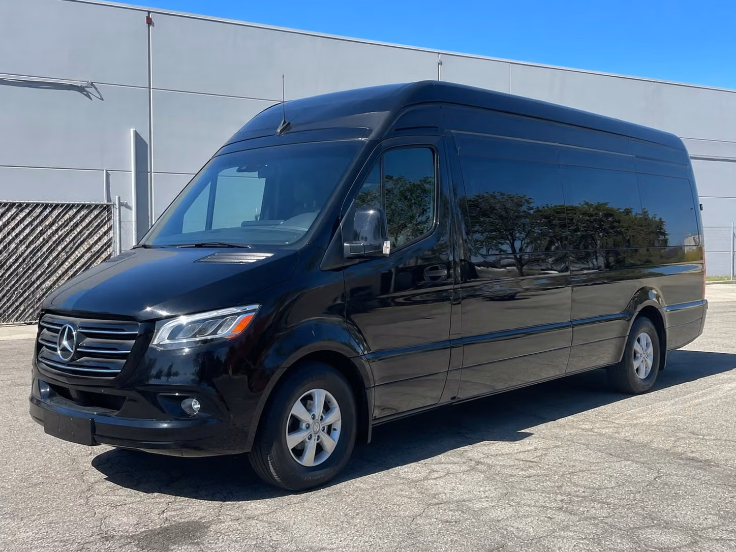 sprinter van with driver